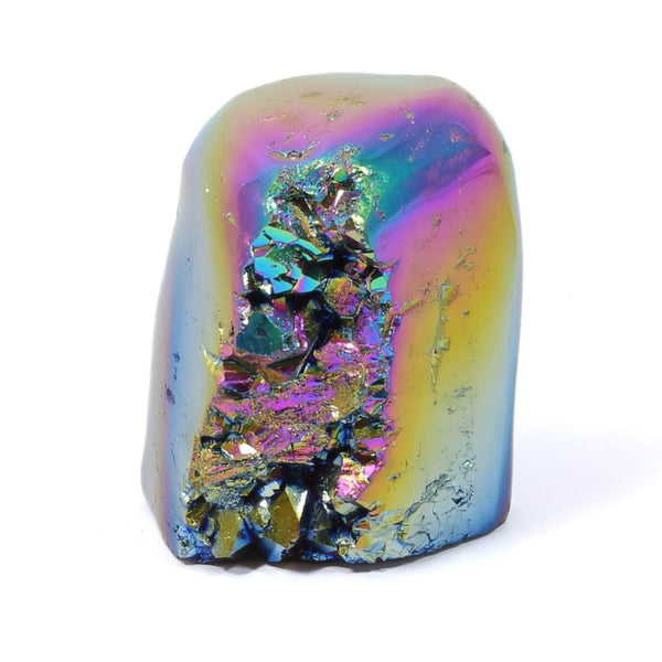 Titanium Aura Geode - The Starlight Core (641g)