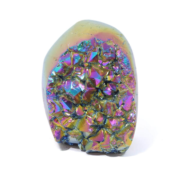 Titanium Aura Geode - The Starlight Core (433g)
