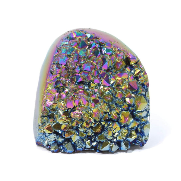 Titanium Aura Geode - The Starlight Core (398g)