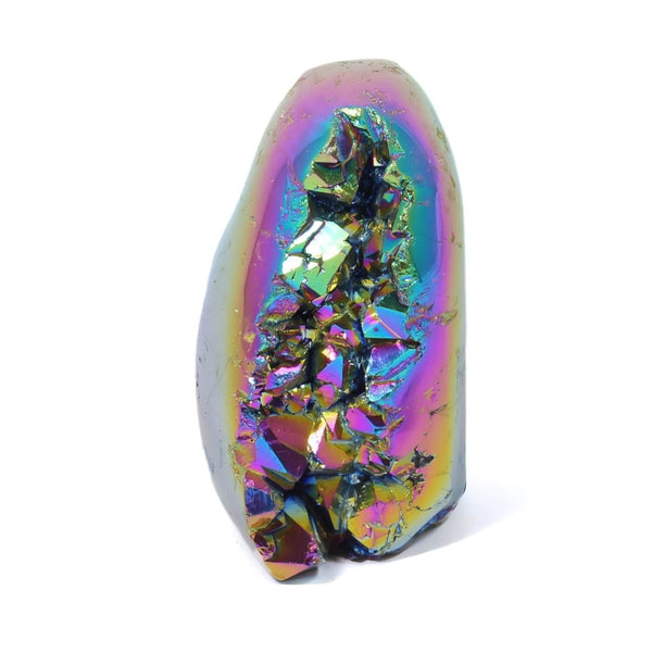 Titanium Aura Geode - The Starlight Core (496g)