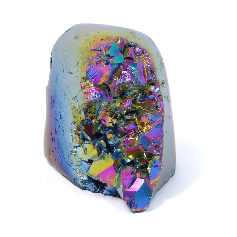 Titanium Aura Geode - The Starlight Core (349g)