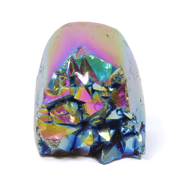 Titanium Aura Geode - The Starlight Core (540g)