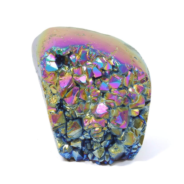 Titanium Aura Geode - The Starlight Core (503g)