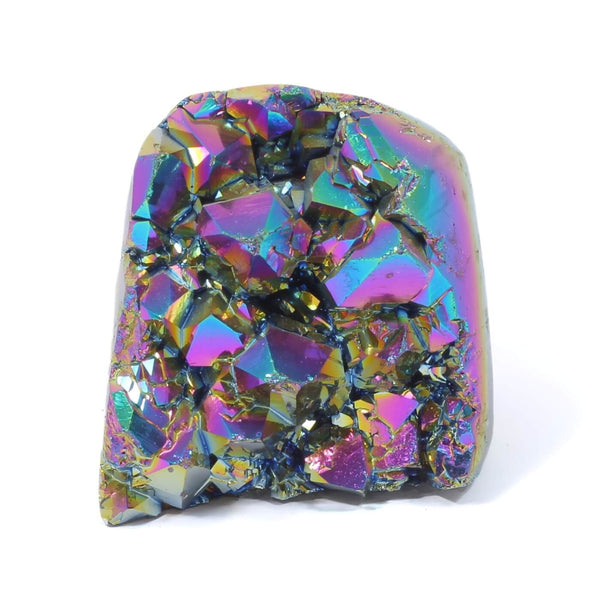 Titanium Aura Geode - The Starlight Core (677g)