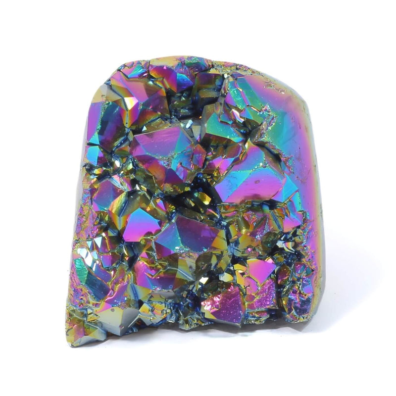 Titanium Aura Geode - The Starlight Core (677g)