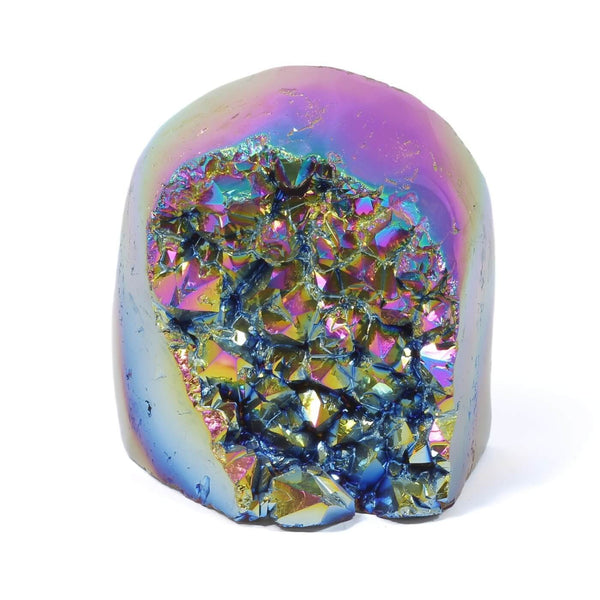 Titanium Aura Geode - The Starlight Core (1191g)