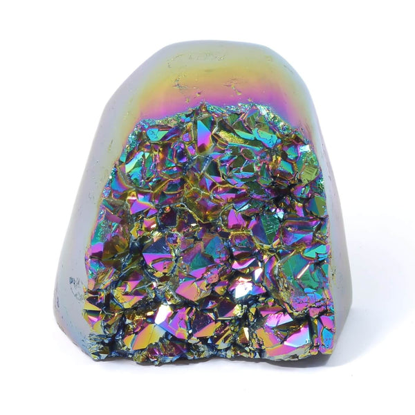 Titanium Aura Geode - The Starlight Core (513g)