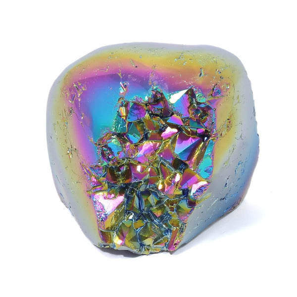 Titanium Aura Geode - The Starlight Core (607g)