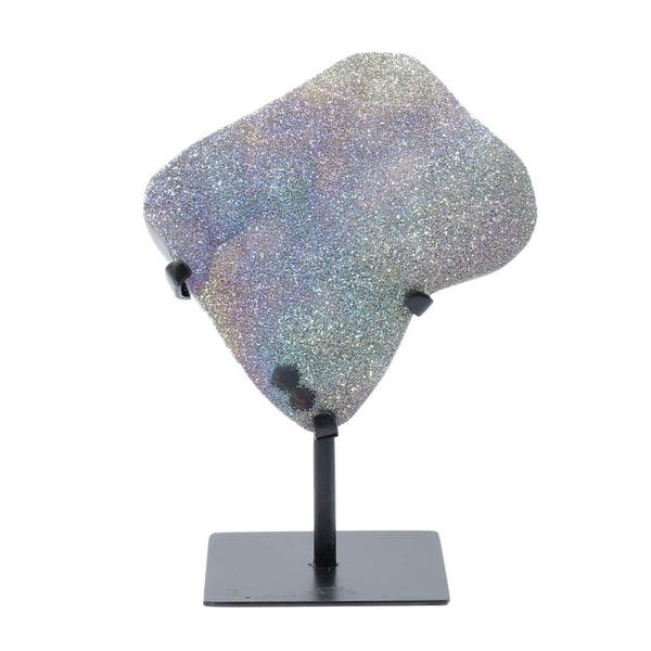 Titanium Aura Agate Geode - The Halo Stone (1334g)