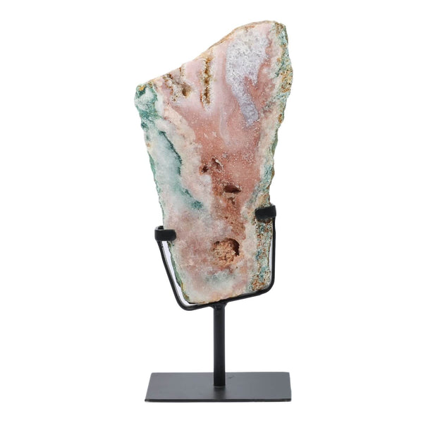 Pink Amethyst Slice - The Stress Reliever (1651g)