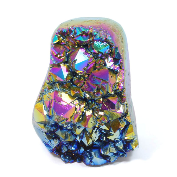 Titanium Aura Geode - The Starlight Core (1077g)