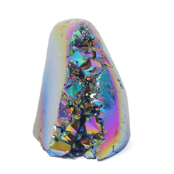 Titanium Aura Geode - The Starlight Core (1002g)