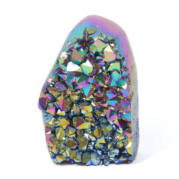 Titanium Aura Geode - The Starlight Core (1427g)