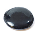 Black Obsidian Flat Stone – Protection, Grounding & Energy Shielding