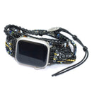 Midnight Aura Lava Stone Apple Watch Strap