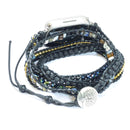 Midnight Aura Lava Stone Apple Watch Strap