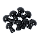 Healing Mini Mushroom Crystal - Black Obsidian
