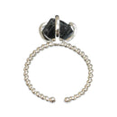 The Stone of Protection - Adjustable Black Tourmaline Ring