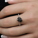 The Stone of Protection - Adjustable Black Tourmaline Ring