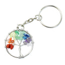 Chakra Tree Of Life Keyring