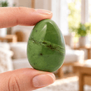 Jade Crystal Egg for Luck, Harmony & Prosperity