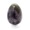 Chevron Amethyst Crystal Egg for Inner Peace, Intuition & Spiritual Growth