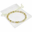 Citrine - 4mm Beaded Bracelet