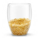 Abundance & Happiness Citrine Crystal-Infused Drinking Glass – 350ml