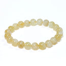 Citrine Beaded Bracelet 8mm