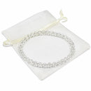 Clear Quartz - 4mm Beaded Bracelet