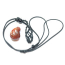 Carnelian Healing Crystal Holder Necklace for Confidence & Motivation