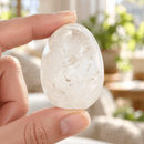 Clear Quartz Crystal Egg for Clarity, Positive Energy & Spiritual Harmony