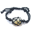 Citrine Healing Crystal Holder Bracelet for Abundance & Positivity