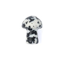 Healing Mini Mushroom Crystal - Snowflake Obsidian