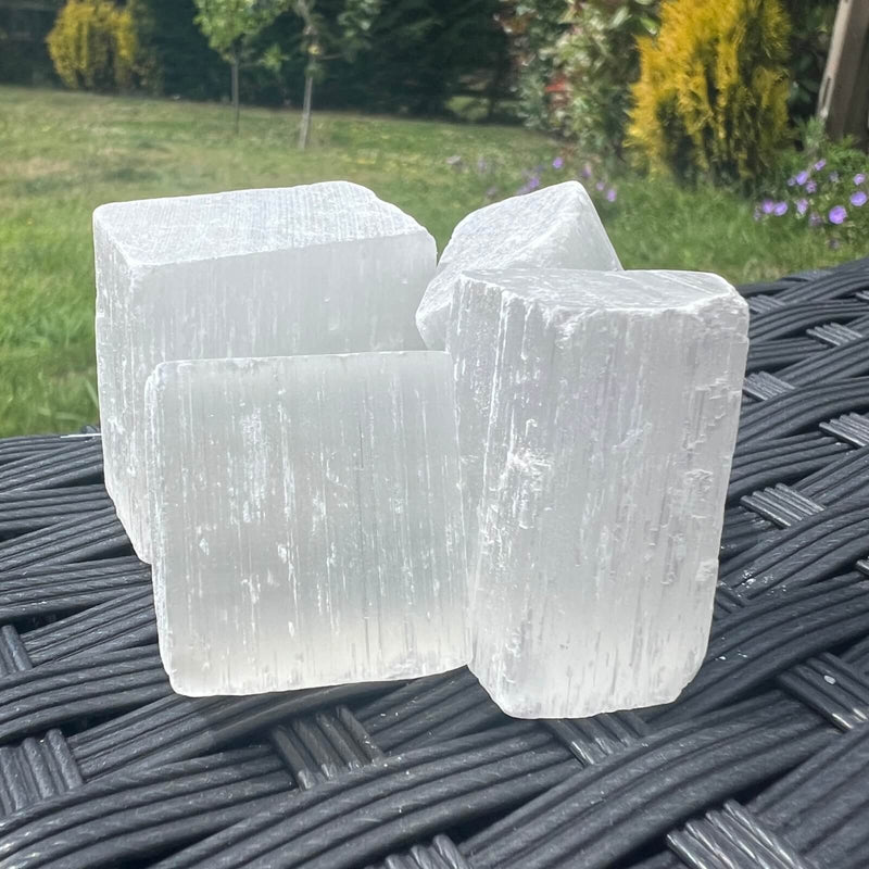 Selenite Energy Cleanser Block - 50% Off