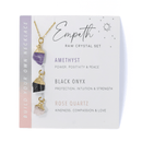 Interchangeable Healing Crystal Necklace - Empath