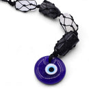 Evil Eye Protection Pendant - Black Tourmaline & Selenite