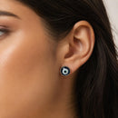 Evil Eye Stud Earrings