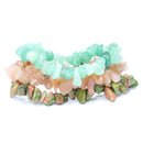 Fertility Boost Crystal Chip Bracelet Trio Set