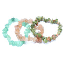 Fertility Boost Crystal Chip Bracelet Trio Set
