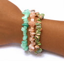 Fertility Boost Crystal Chip Bracelet Trio Set
