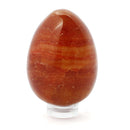Fire Agate Crystal Egg for Passion, Courage & Positive Energy