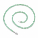 Green Aventurine - 4mm Beaded Necklace