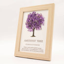 Tree of Life Gemstone Picture - Amethyst