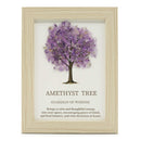 Tree of Life Gemstone Picture - Amethyst