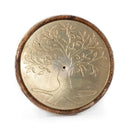 Tree of Life - Mango Wood Incense Stick & Cone Holder