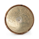 Tree of Life - Mango Wood Incense Stick & Cone Holder