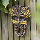 Green Man Twisted Bear Wall Plaque
