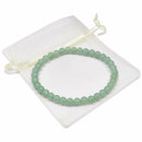Green Aventurine - 4mm Beaded Bracelet