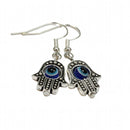 Hand of Hamsa Drop Earrings